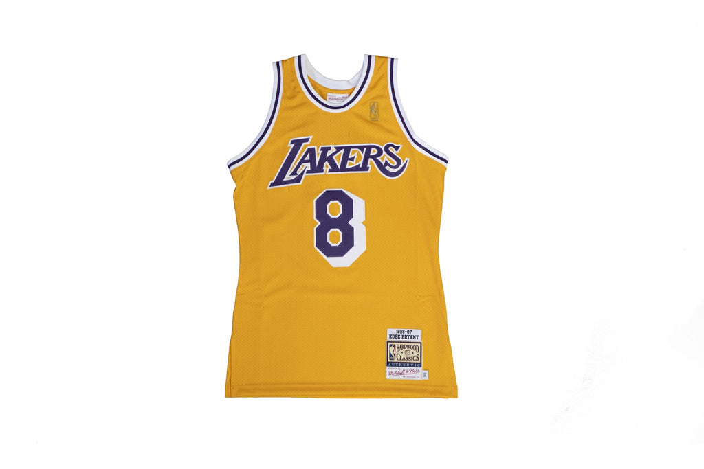 Kobe Bryant #8 NBA Lakers Black Mamba Jersey 1996-97 Xl-XXl