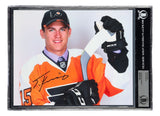 Travis Konecny Signed Slabbed 8x10 Philadelphia Flyers Photo BAS
