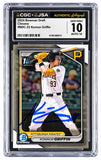 2024 Bowman Draft Chrome #BDC-22 Konnor Griffin Rookie Card CGC 10 Auto 10