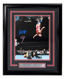 Kurt Angle Rob Van Dam Signed Framed 11x14 WWE WWF Photo JSA QR