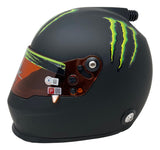 Kurt Busch Signed NASCAR Monster Energy Full Size Replica Racing Helmet BAS Sports Integrity