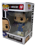 Kyle Larson Signed NASCAR Funko Pop #16 BAS