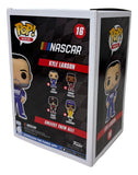 Kyle Larson Signed NASCAR Funko Pop #16 BAS