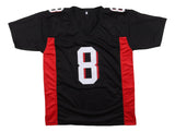 Kyle Pitts Atlanta Signed Black Football Jersey BAS