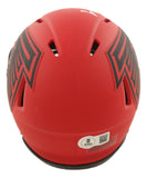 Kyle Pitts Signed Atlanta Falcons Rave Mini Speed Helmet BAS