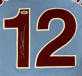Kyle Schwarber Signed Philadelphia Philles Nike Throwback Replica Jersey PSA/DNA