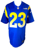 Kyren Williams Signed Los Angeles Rams Blue Nike Game Jersey BAS ITP