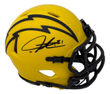 LaDainian Tomlinson Signed San Diego Chargers Rave Mini Speed Helmet BAS