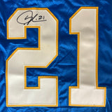 LaDainian Tomlinson Signed 2006 San Diego Chargers Team Issued RBK Jersey PSA
