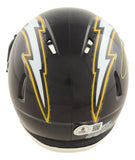 LaDainian Tomlinson Signed San Diego Chargers Mini Speed Helmet BAS