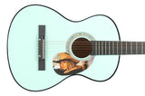 Lainey Wilson Signed Whirlwind 38" Green Acoustic Guitar JSA Hologram