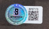 The Lainey Wilson Signed Framed Whirlwind CD Insert by Sports Integrity includes a Beckett Authentication Services sticker featuring a holographic circular seal, letter B, “Authenticated,” QR code, and serial number BP87178 next to the code.