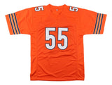Lance Briggs Chicago Signed Orange Football Jersey JSA Hologram