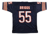 Lance Briggs Chicago Signed Navy Football Jersey JSA QR Hologram