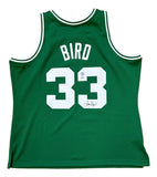 Larry Bird Signed Celtics Green M&N Hardwood Classics Swingman Jersey PSA/DNA