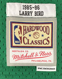 Larry Bird Signed Celtics Green M&N Hardwood Classics Swingman Jersey PSA ITP Sports Integrity