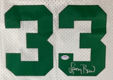 Larry Bird Signed Celtics White M&N Hardwood Classics Swingman Jersey PSA ITP Sports Integrity