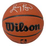 Larry Bird Boston Celtics Signed Wilson NBA Basketball Bird+PSA/DNA