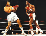 Larry Holmes Signed 8x10 Boxing vs Muhammad Ali Photo 2 JSA QR