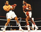 Larry Holmes Signed 8x10 Boxing vs Muhammad Ali Photo 3 JSA QR