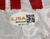 Larry Holmes Signed Custom White Boxing Trunks JSA QR