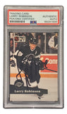 Larry Robinson Signed 1991 Pro Set #104 LA Kings Hockey Card PSA/DNA 898 Sports Integrity