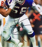 Lawrence Taylor Signed Framed 11x14 New York Giants Photo BAS BD59604