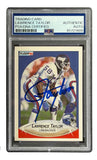 Lawrence Taylor Signed 1990 Fleer #77 Giants Trading Card PSA/DNA