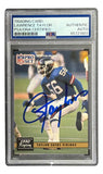 Lawrence Taylor Signed 1991 Pro Set #336 Giants Trading Card PSA/DNA