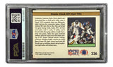 Lawrence Taylor Signed 1991 Pro Set #336 Giants Trading Card PSA/DNA