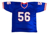Lawrence Taylor New York Signed Blue Football Jersey JSA Hologram