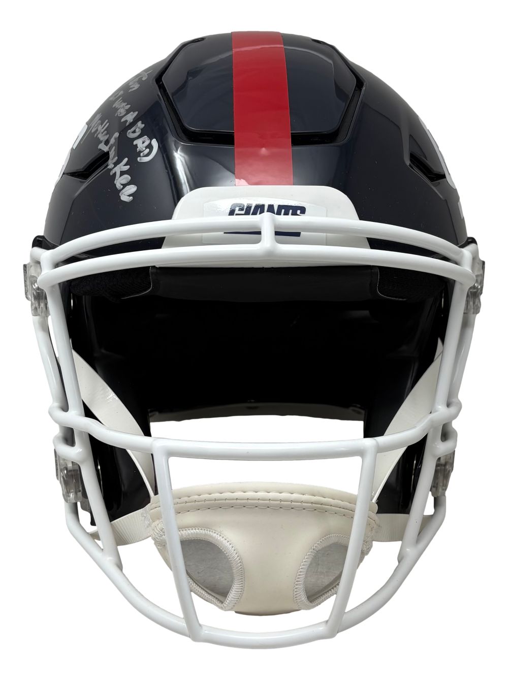 giants speedflex helmet Lawrence Taylor Signed Giants FS T/B Authentic SpeedFlex Helmet BAD MF BAS