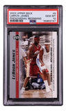 LeBron James 2003 UD Phenomenal Beginning #9 Cavs Rookie Card PSA Gem MT 10