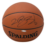 LeBron James Cleveland Cavaliers Rookie Signed Spalding Basketball UDA Sports Integrity