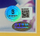 Len Dawson Signed Framed 8x10 Kansas City Chiefs Photo HOF 87 BAS