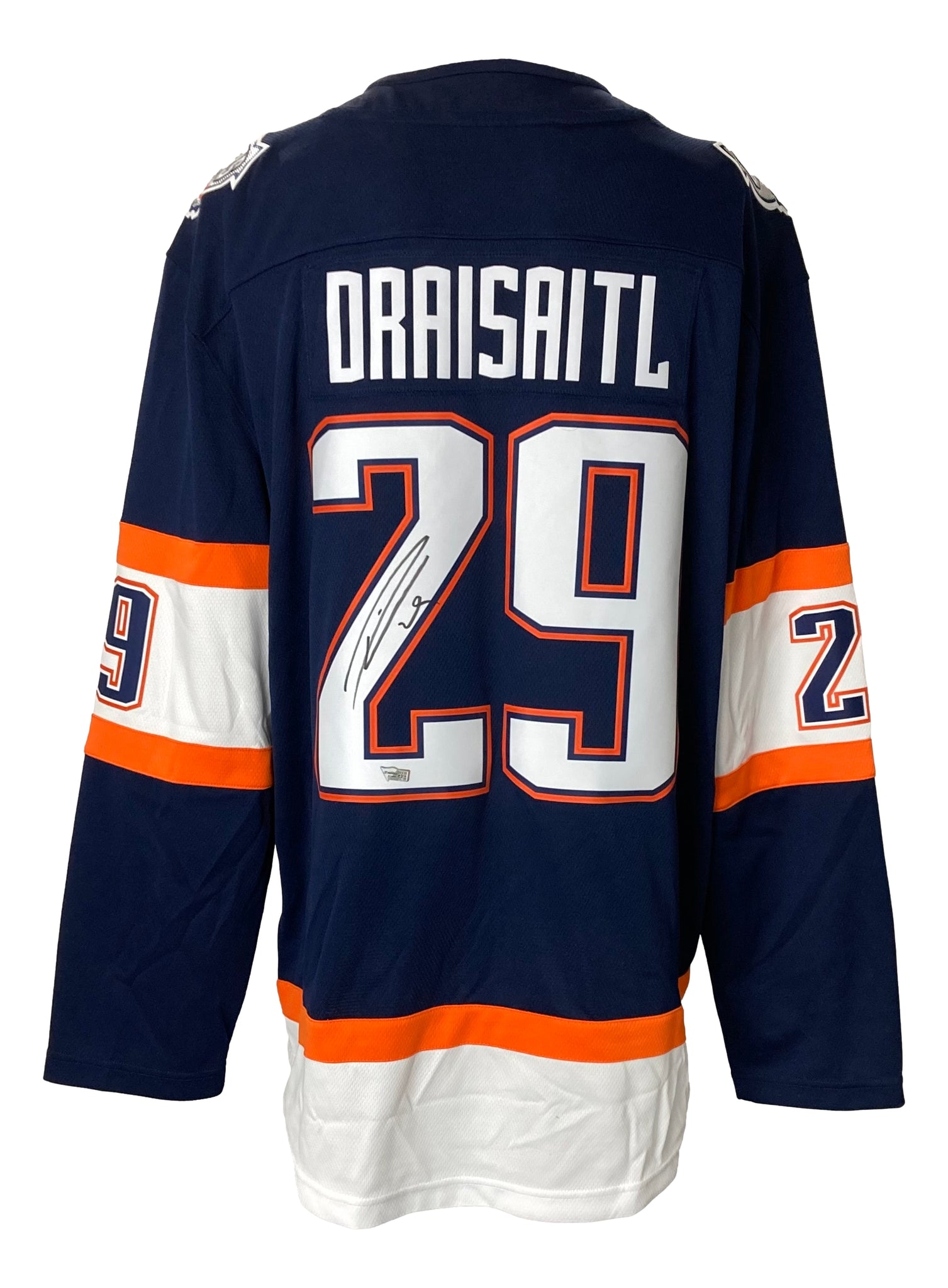 Leon Draisaitl Signed Fanatics Edmonton Oilers Hockey NHL Jersey Fanatics  607816081713