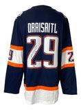 Leon Draisaitl Signed Edmonton Oilers 2022-23 Fanatics Alternate Jersey Fanatics