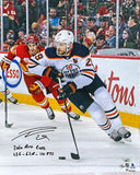 Leon Draisaitl Signed Edmonton Oilers Limited Edition 16x20 Photo Insc Fanatics