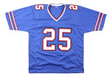 LeSean McCoy Buffalo Signed Blue Football Jersey JSA QR Hologram