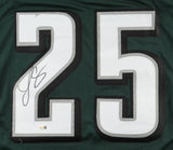 LeSean McCoy Philadelphia Signed Green Football Jersey JSA QR Hologram