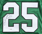 LeSean McCoy Philadelphia Signed Kelly Green Pro-Cut Jersey JSA QR