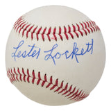 Lester Lockett Signed Baltimore Elite Giants Baseball BAS AA21541