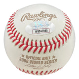 Brad Lidge Carlos Ruiz Signed Phillies 2008 World Series Baseball JSA ITP Sports Integrity