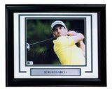 Sergio Garcia Signed Framed 8x10 PGA LIV Golf Photo BAS