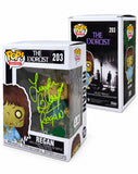 Linda Blair Signed The Exorcist Funko Pop #203 Regan BAS