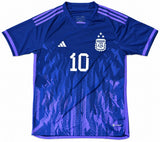 Lionel Messi Signed Argentina 2022/23 Adidas Soccer Jersey BAS