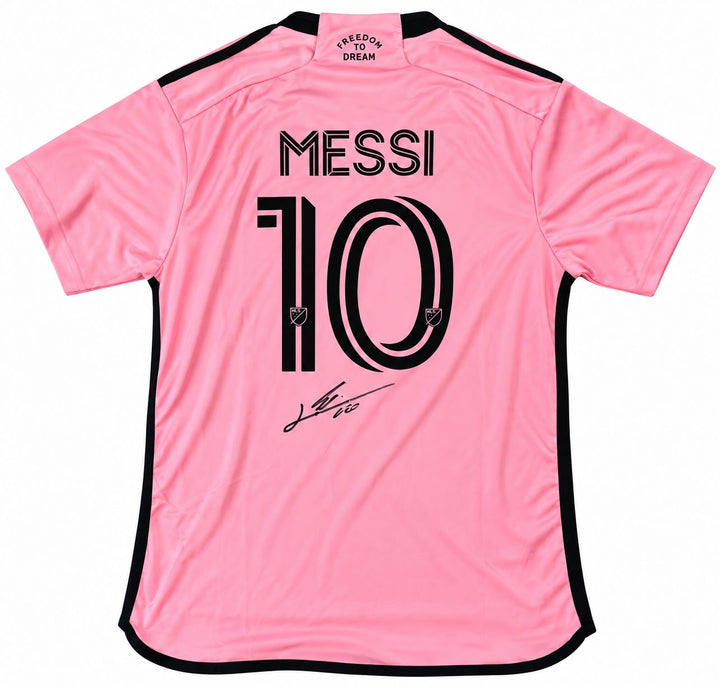 Lionel Messi Signed Inter Miami Adidas Soccer Jersey ICONS – Sports ...