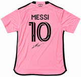 Lionel Messi Signed Inter Miami Adidas Soccer Jersey ICONS