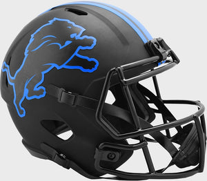 Detroit Lions Full Size Eclipse Replica Speed Helmet