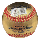 Livvy Dunne Signed Pittsburgh Pirates Gold Logo Baseball BAS